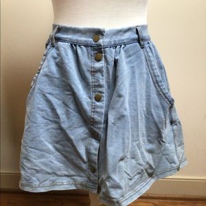 Denim skirt